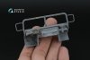 Quinta Studio QD35154 Humvee family 3D-Printed & coloured Interior on decal paper (ICM) 1/35